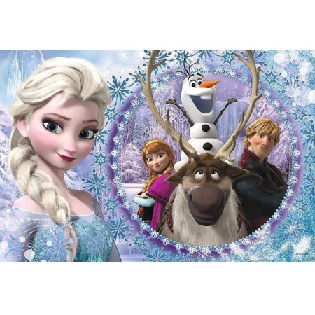 Diamond Painting - Kit Broderie Diamant La Reine des Neiges - Magie Hivernale Disney