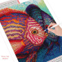 Diamond Painting - Broderie Diamant - poissons  tropicale