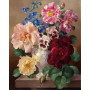 Diamond Painting - Broderie Diamant - Bouquet de fleurs chilion