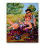 Diamond Painting - Broderie Diamant - Couple brouette