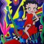 Diamond Painting - Broderie Diamant - Betty boop picasso