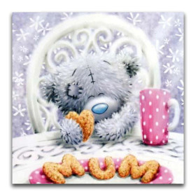 Diamond Painting - Broderie Diamant - Ourson peluche mum