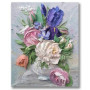 Diamond Painting - Broderie Diamant - Fleurs rose et pivoine Birgit