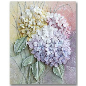 Diamond Painting - Broderie Diamant - Fleurs rose et pivoine Maria