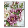 Diamond Painting - Broderie Diamant - Fleurs rose et pivoine Monika