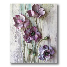 Diamond Painting - Broderie Diamant - Fleurs rose et pivoine Natascha