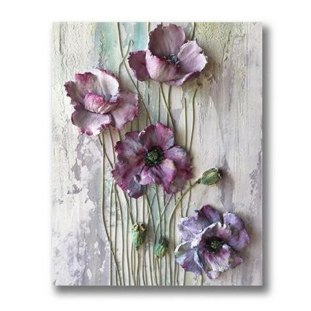 Diamond Painting - Broderie Diamant - Fleurs rose et pivoine Natascha