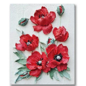 Diamond Painting - Broderie Diamant - Fleurs rose et pivoine Ramona