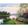 Diamond Painting - Broderie Diamant - Paysage Foret 5D Etang