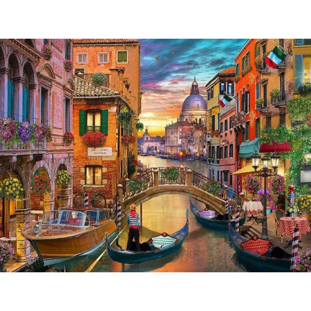 Diamond Painting - Broderie Diamant - Décor De Ville Venise