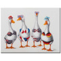 Diamond Painting - Broderie Diamant - Mignon canards 5D