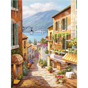 Diamond Painting - Broderie Diamant - Paysage De Rue Vini