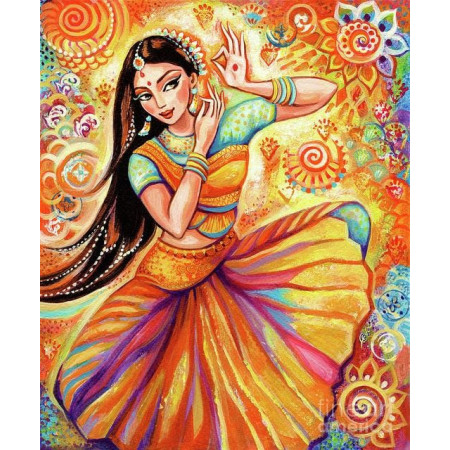 Diamond Painting - Broderie Diamant - Femme indienne Priya