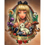 Diamond Painting - Broderie Diamant - Fille Follow The Rabbit