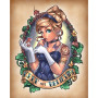 Diamond Painting - Broderie Diamant - Fille Keep On Believing