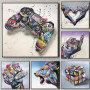 Diamond Painting - Broderie Diamant - Manette De Jeux Graffiti