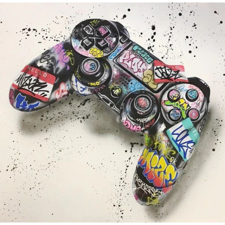 Diamond Painting - Broderie Diamant - Manette De Jeux Graffiti