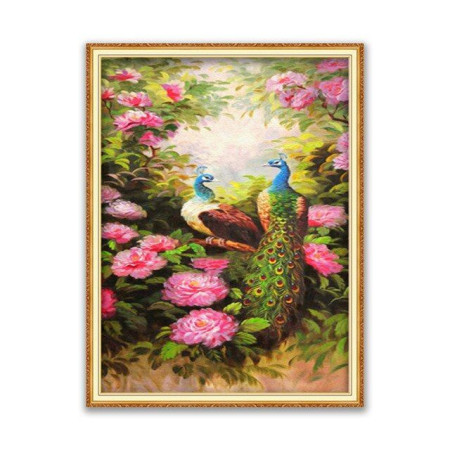 Diamond Painting - Broderie Diamant - Paon Série F