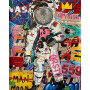 Diamond Painting - Broderie Diamant - Graffiti Astronaute