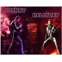 Diamond Painting - Broderie Diamant Johnny Hallyday Série M