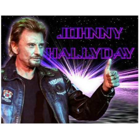 Diamond Painting - Broderie Diamant Johnny Hallyday Série O