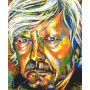 Diamond Painting - Broderie Diamant - Chanteur Renaud Série A