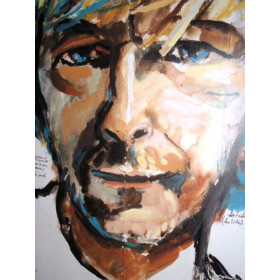 Diamond Painting - Broderie Diamant - Chanteur Renaud Série F