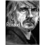 Diamond Painting - Broderie Diamant - Chanteur Renaud Série I