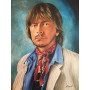 Diamond Painting - Broderie Diamant - Chanteur Renaud Série J