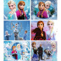 Diamond Painting - Broderie Diamant Trio Elsa, Olaf et Sven - Complicité Hivernale Disney