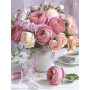 Diamond Painting - Broderie Diamant - Jolie Fleurs Rose