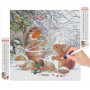 Diamond Painting - Broderie Diamant - Ecureuil Et Oiseau