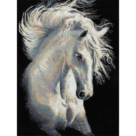 Diamond Painting - Broderie Diamant -Cheval Blanc