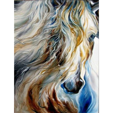 Diamond Painting - Broderie Diamant -Cheval Ulysse