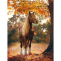 Diamond Painting - Broderie Diamant -Cheval Sous Un Arbre