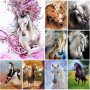 Diamond Painting - Broderie Diamant -Cheval Marno