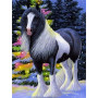 Diamond Painting - Broderie Diamant -Cheval Dessina