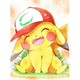 Haft diamentowy - Haft Diamentowy hafty Pokémon Seria J