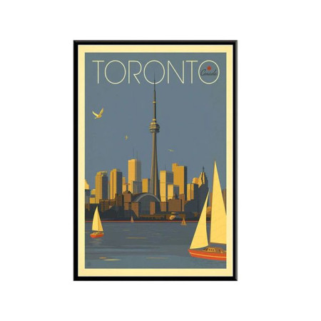 Diamond Painting - Broderie Diamant - Paysage Vintage Toronto