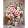 Haft diamentowy - Haft Diamentowy - bukiet Rosali