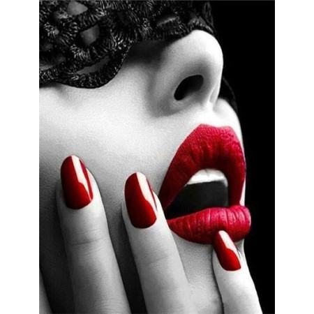 Haft diamentowy - Haft diamentowy - Portret Bruny
