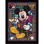 Diamond Painting - Diamond Painting Mickey Maître Lecture - Icône Disney Vitrail Ludique