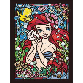 Diamond Painting - Kit Broderie Diamant Ariel Naïf - Petite Sirène Disney Pleine de Vie